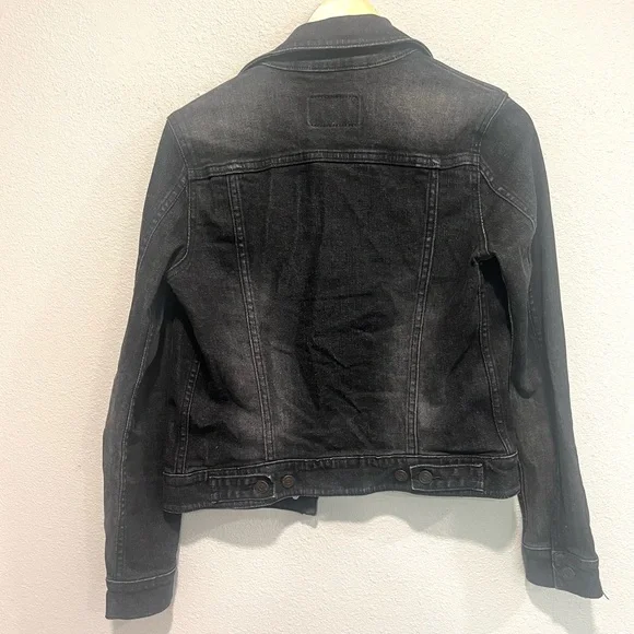 Levi's Charcoal Denim Jacket - Picture 4 of 4